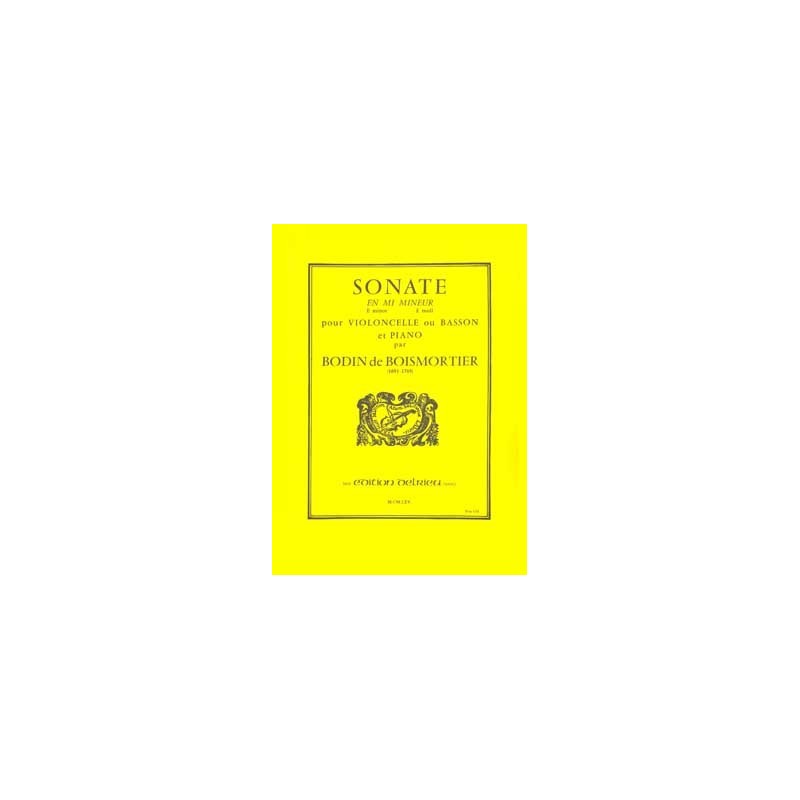 SONATE EN MI MIN. OP.26
