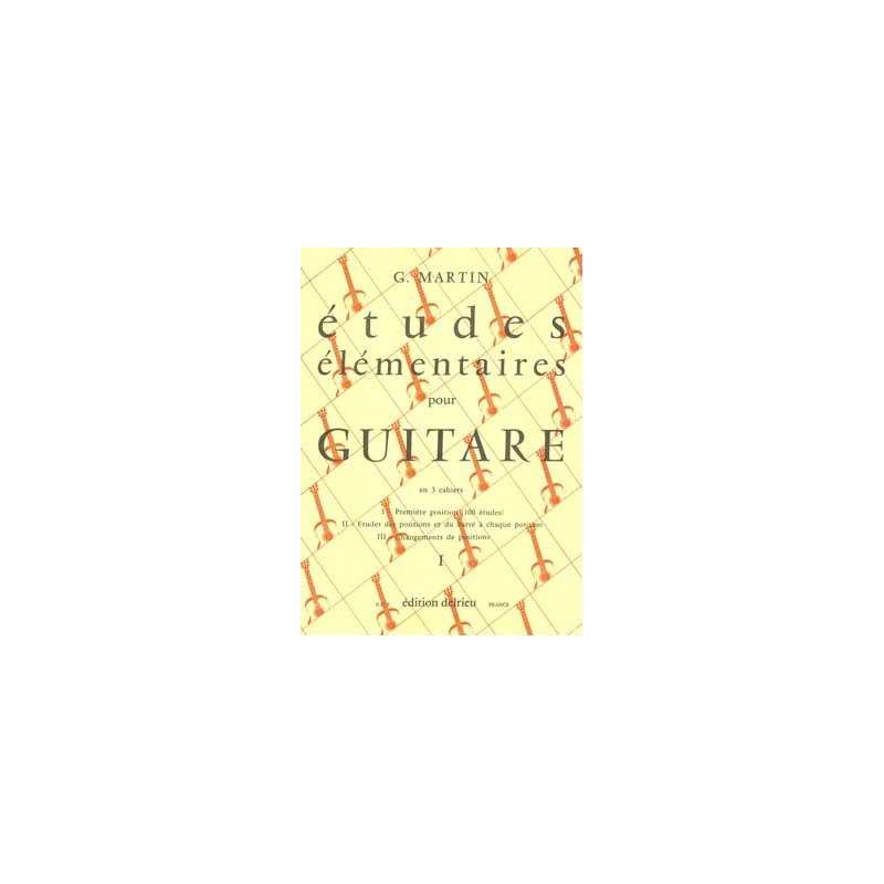 ETUDES ÉLÉMENTAIRES VOL.1