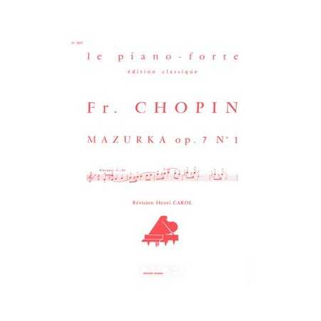 MAZURKA OP.7 N°1