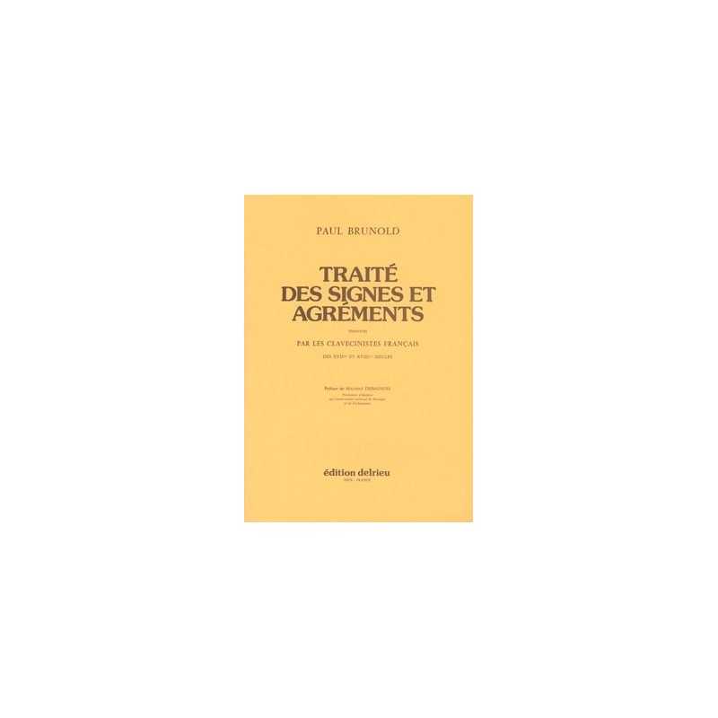 TRAITÉ DES SIGNES ET AGRÉMENTS