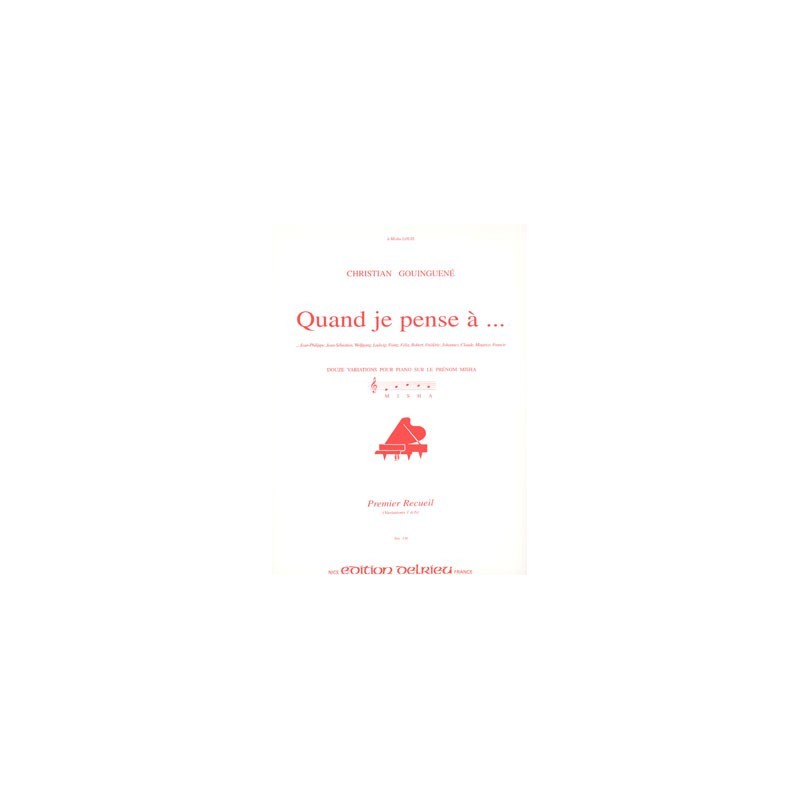 QUAND JE PENSE À... VOL.1