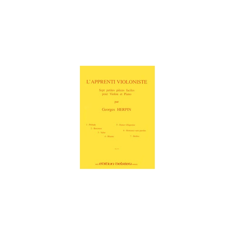 L'APPRENTI VIOLONISTE