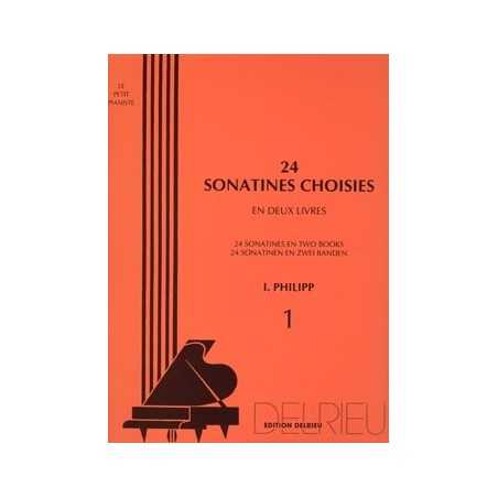 SONATINES CHOISIES (24) VOL.1