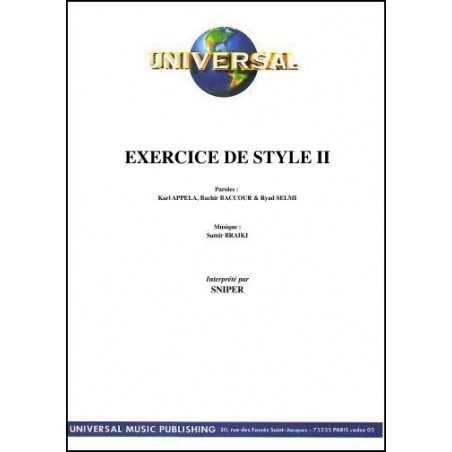 EXERCICE DE STYLE II