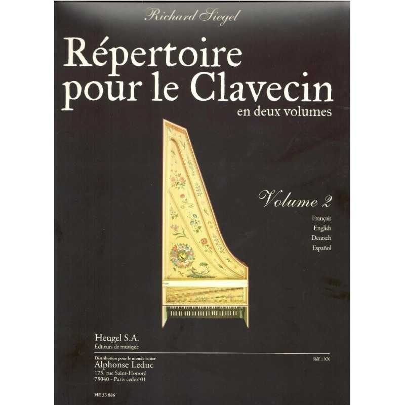 RÉPERTOIRE POUR CLAVECIN VOL.2