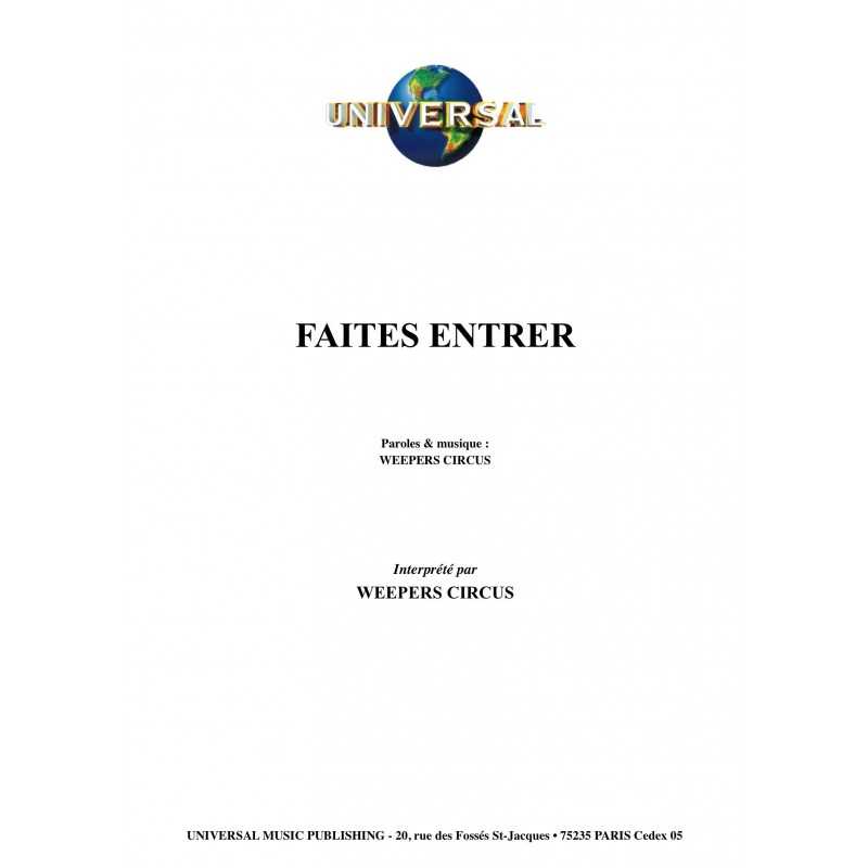 FAITES ENTRER