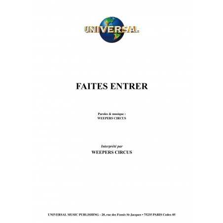FAITES ENTRER