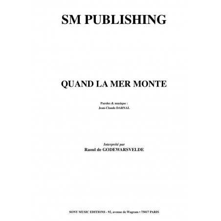 QUAND LA MER MONTE