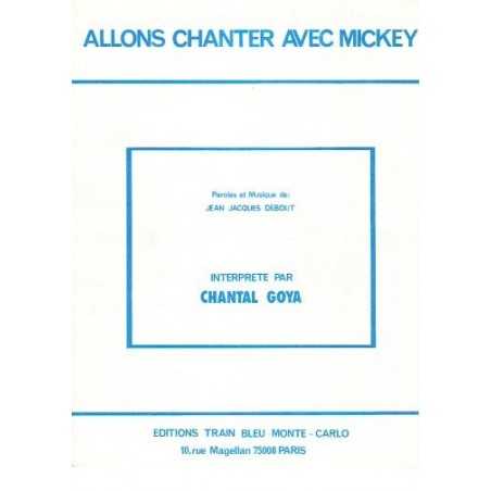 ALLONS CHANTER AVEC MICKEY