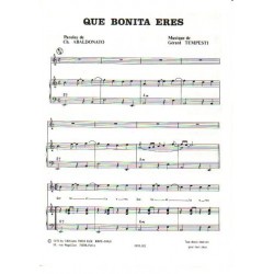 QUE BONITA ERES