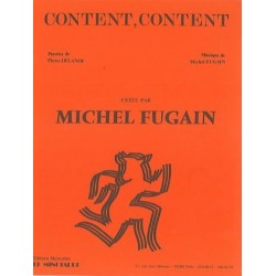 Sheet music CONTENT CONTENT Michel Fugain