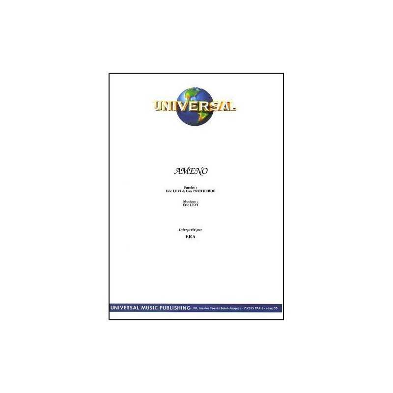AMENO partition musique ERA pdf