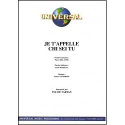 JE T'APPELLE (CHI SEI TU)