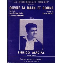 OUVRE TA MAIN ET DONNE