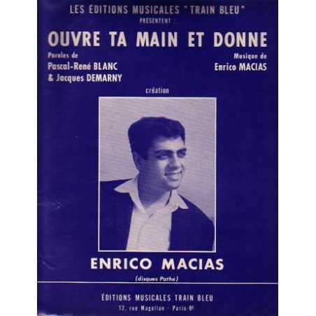 OUVRE TA MAIN ET DONNE