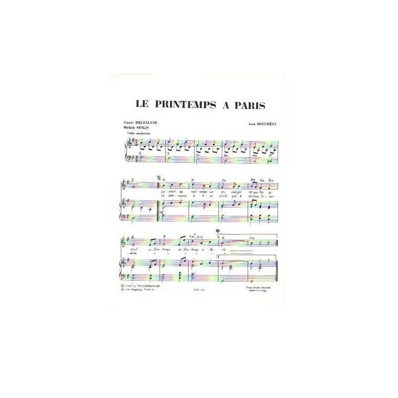 LE PRINTEMPS A PARIS