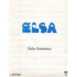 Partition ELSA Didier BARBELIVIEN