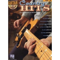 GUITAR PLAY-ALONG VOL.076 - COUNTRY HITS (+CD)
