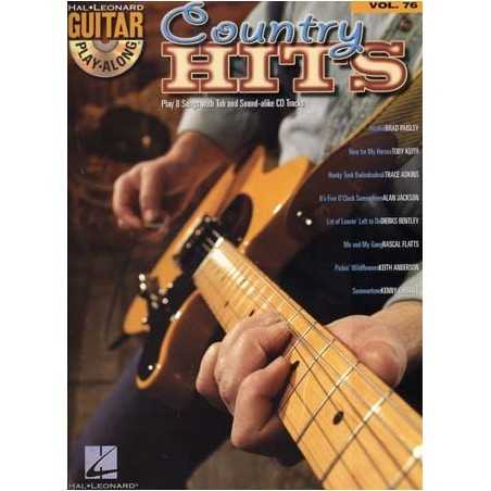 GUITAR PLAY-ALONG VOL.76 - COUNTRY HITS (+CD)