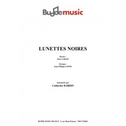LUNETTES NOIRES