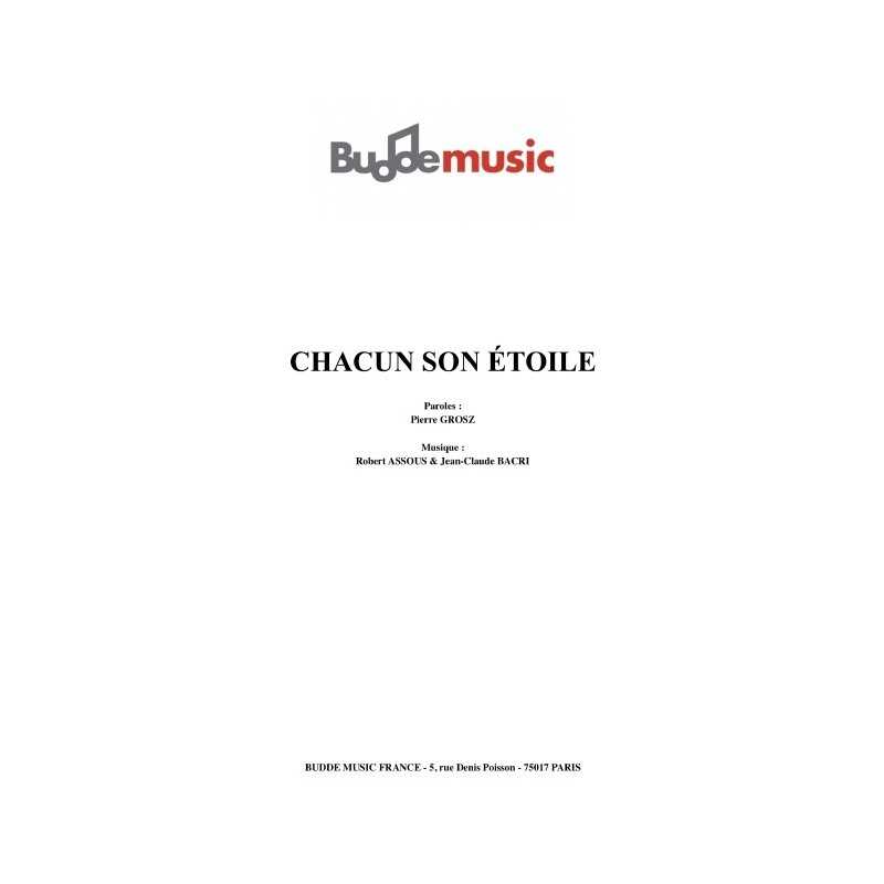 CHACUN SON ETOILE