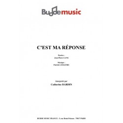 C'EST MA RÉPONSE