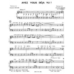 AVEZ VOUS DÉJÀ VU 
