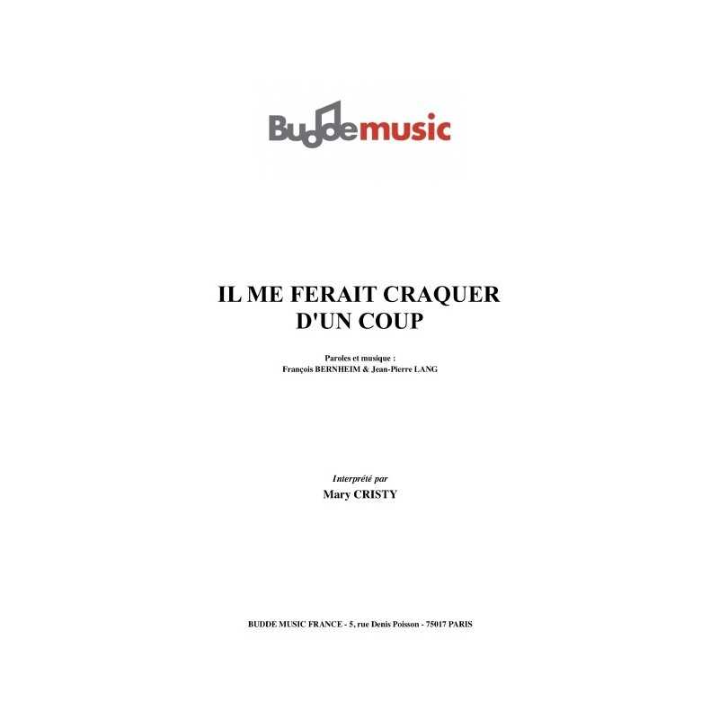 IL ME FERAIT CRAQUER D'UN COUP