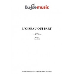 L'OISEAU QUI PART