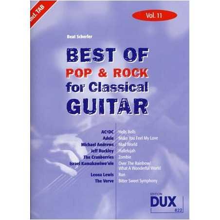 BEST OF POP & ROCK FOR CLASSICAL GUITAR
