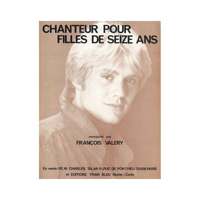 CHANTEUR POUR FILLES DE SEIZE ANS