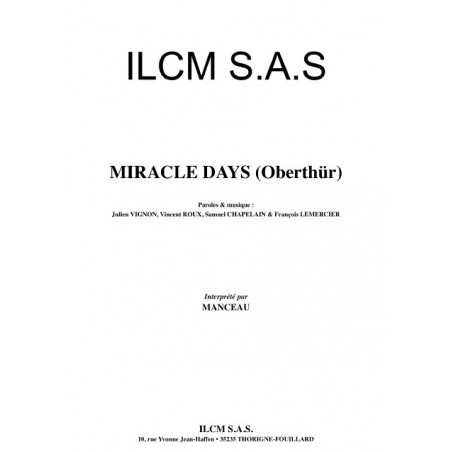 MIRACLE DAYS (OBERTHÜR)