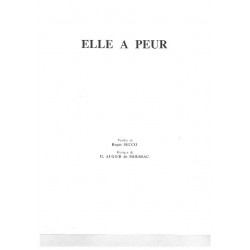 ELLE A PEUR