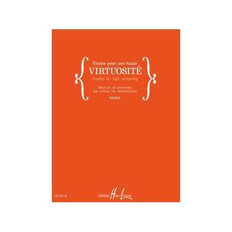 ÉTUDES POUR UNE HAUTE VIRTUOSITÉ - STUDIES FOR HIGH VIRTUOSITY