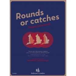 Rounds or catches - Canons de la Renaissance anglaise (Clé de Fa et Ut)