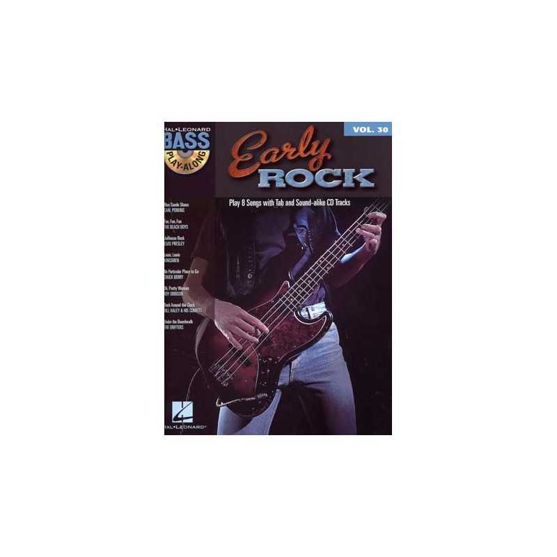 BASS PLAY-ALONG VOL.30 EARLY ROCK (+CD)