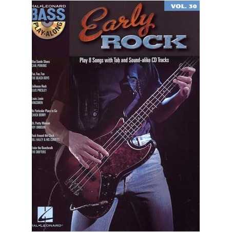BASS PLAY-ALONG VOL.30 - EARLY ROCK (+CD)