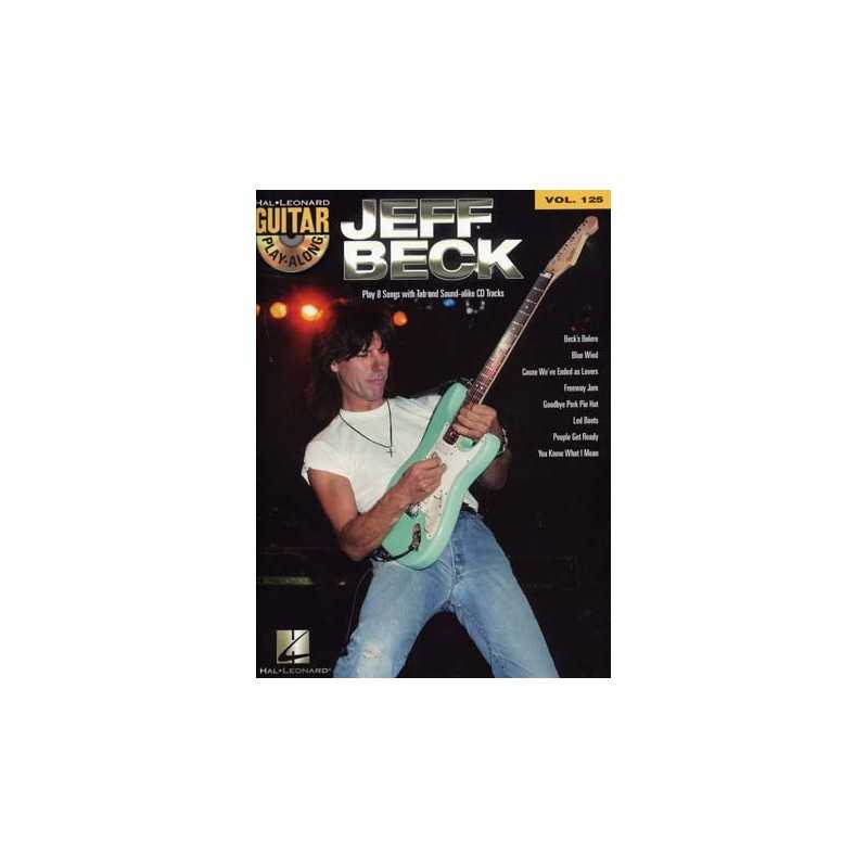 GUITAR PLAY-ALONG VOL.125 JEFF BECK