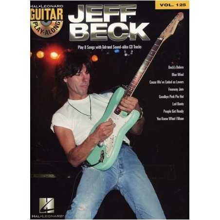 GUITAR PLAY-ALONG VOL.125 - JEFF BECK