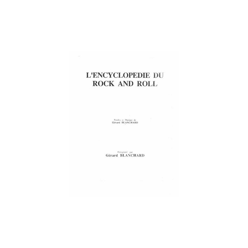 L'ENCYCLOPÉDIE DU ROCK AND ROLL