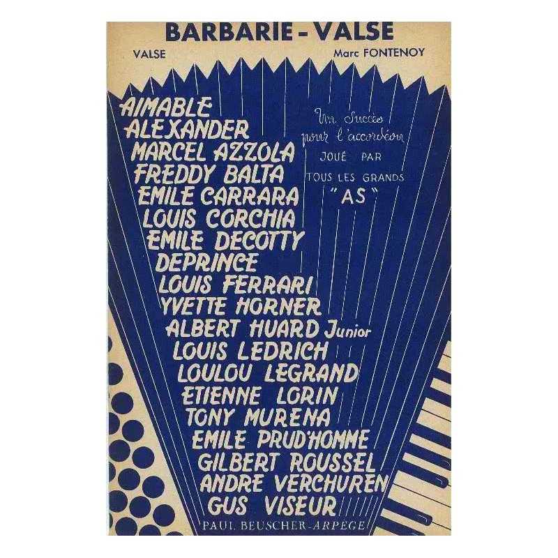 BARBARIE-VALSE