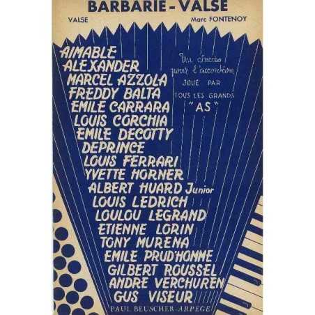 BARBARIE-VALSE