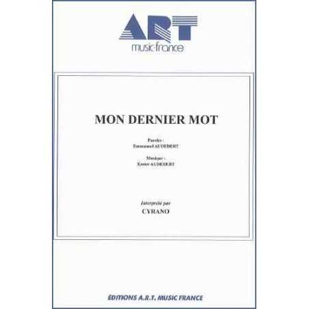 MON DERNIER MOT