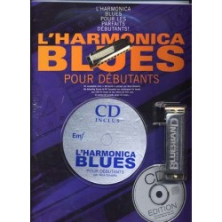 L'HARMONICA BLUES POUR DÉBUTANTS (HARMONICA + CD)
