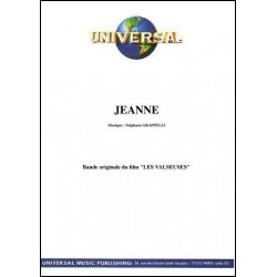 Partition JEANNE Stéphane GRAPPELLI
