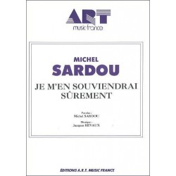JE M'EN SOUVIENDRAI SÛREMENT