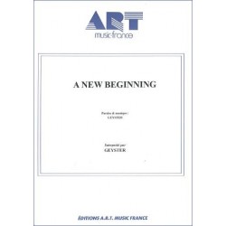 A NEW BEGINNING