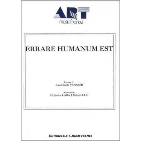ERRARE HUMANUM EST