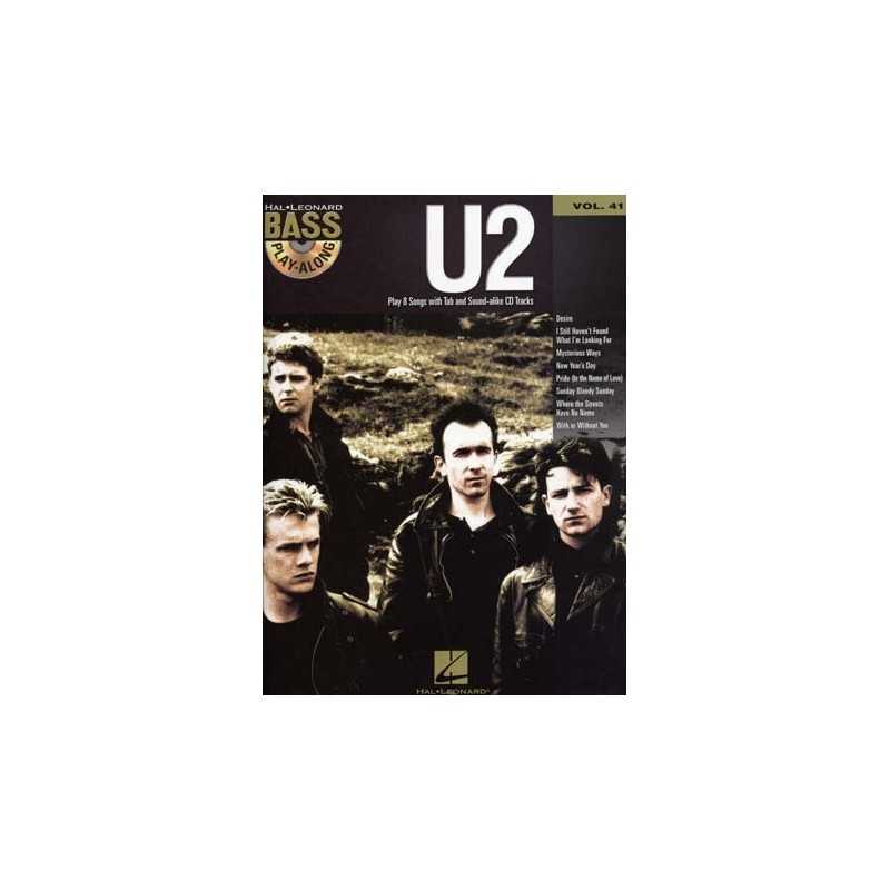 BASS PLAY-ALONG VOL.41 U2