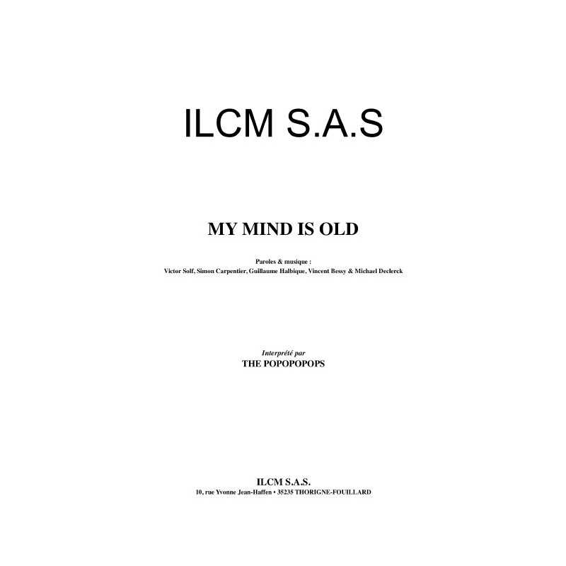 MY MIND IS OLD